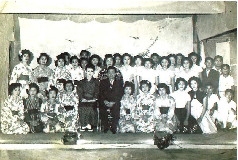 1947〜50年頃、アリアンサ少女劇団チャリティー公演